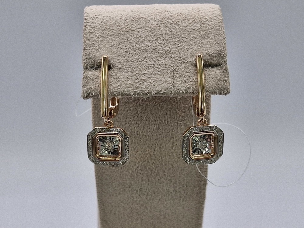 СЕРЬГИ БРИЛЛИАНТ (Au 585)