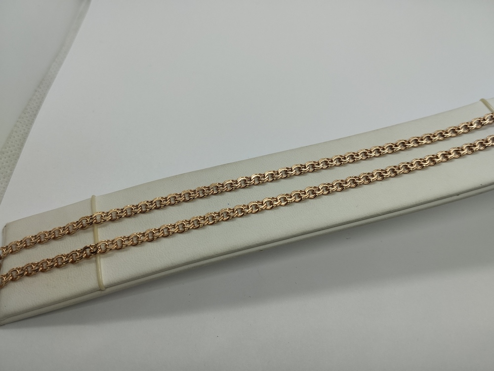 ЦЕПЬ ПОЛНОВЕСНАЯ Бисмарк (Au 585)