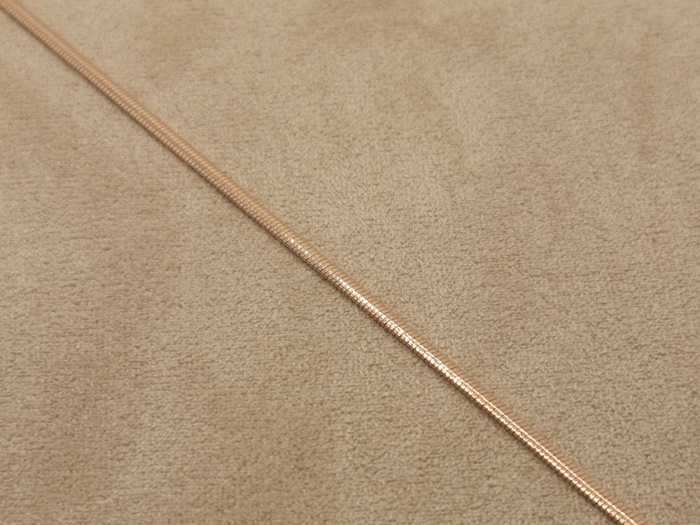 БРАСЛЕТ ПОЛНОВЕСНЫЙ Жгут(снейк) (Au 585)