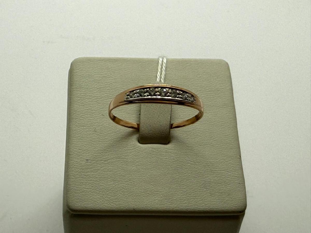 КОЛКМИ585 КОЛЬЦО С КАМНЯМИ (Au 585)