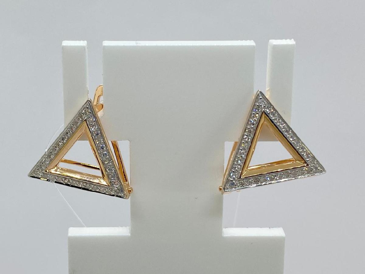 СЕРЬГИ БРИЛЛИАНТ (Au 585)