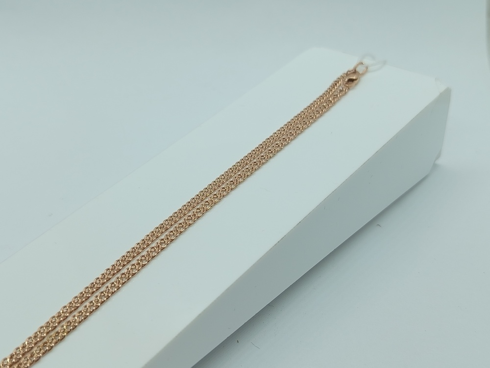 ЦПР2585 ЦЕПЬ ПУСТОТЕЛАЯ Ромб двойной (Au 585)