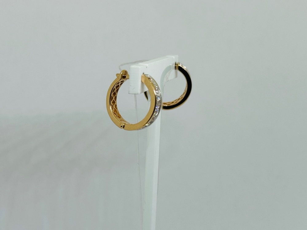 СЕРЬГИ С КАМНЯМИ (Au 585)