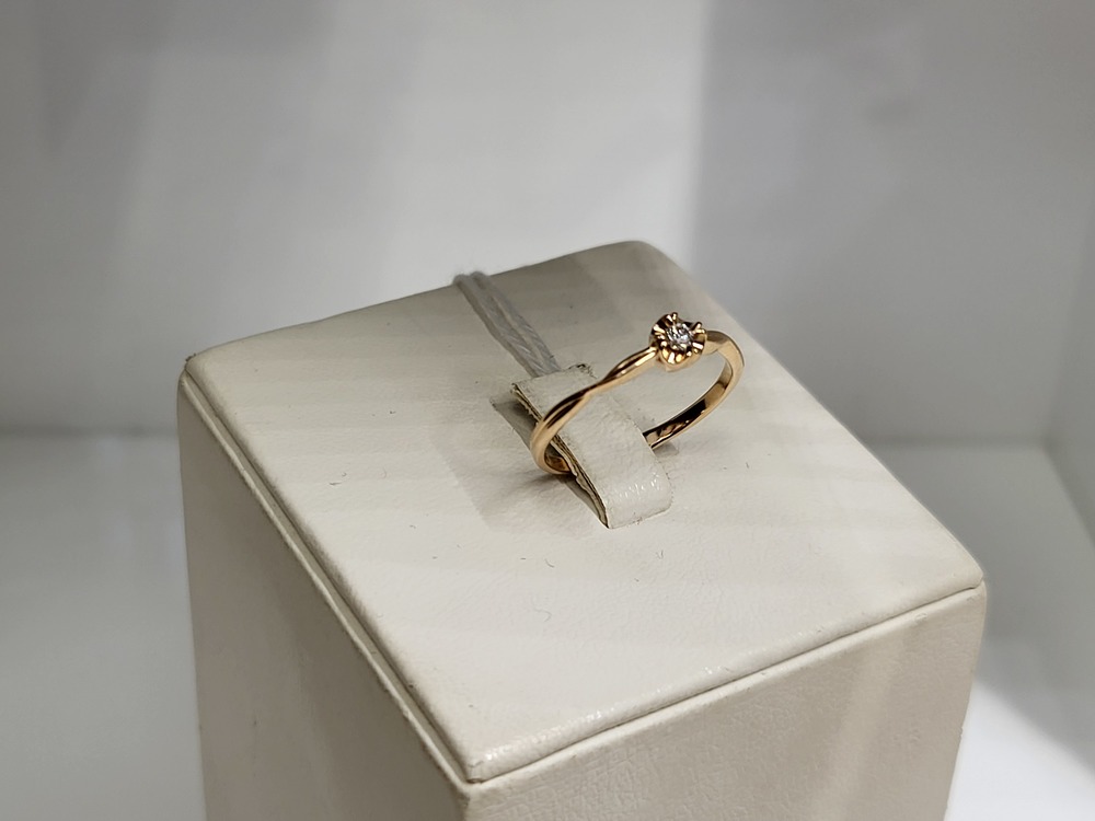 КОЛЬЦО БРИЛЛИАНТ Au 585