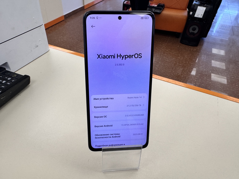 Смартфон Xiaomi Redmi note 14 8/256