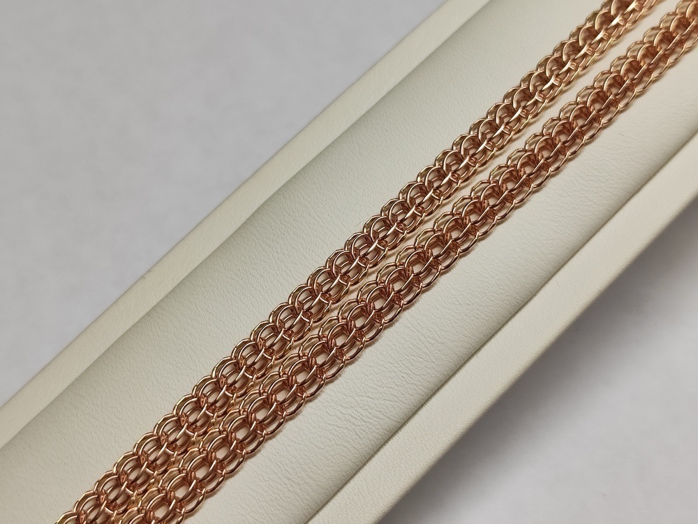 ЦЛИТ585 ЦЕПЬ ПОЛНОВЕСНАЯ Итальянка (Au 585) ЦЛИТ585 ЦЕПЬ ПОЛНОВЕСНАЯ Итальянка (Au 585)