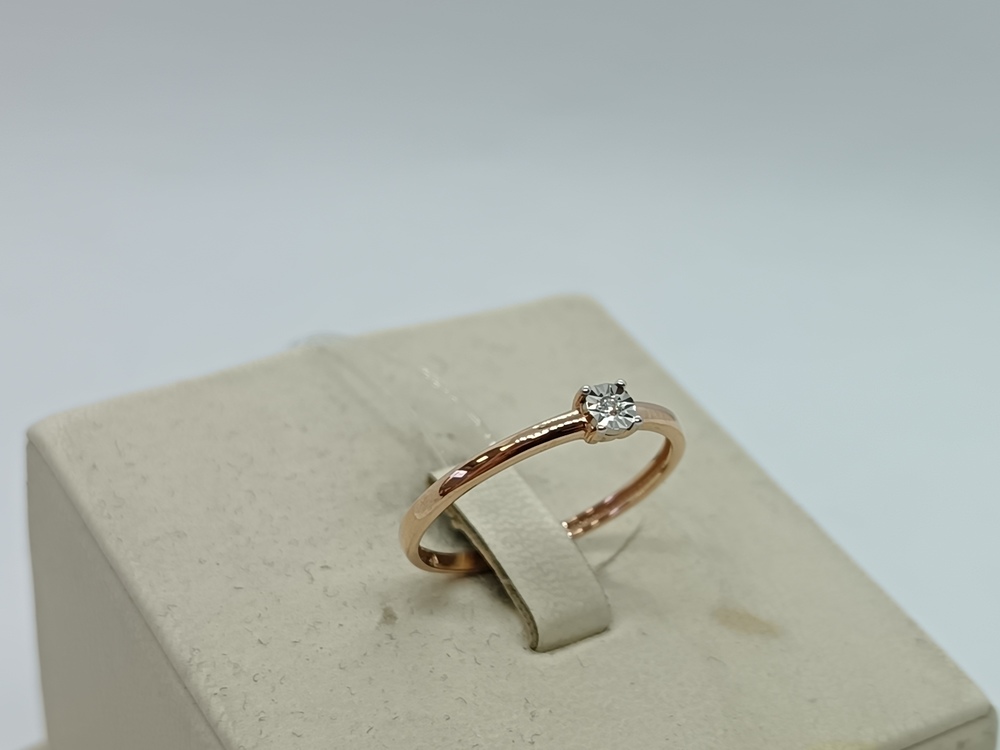 КОЛЬЦО БРИЛЛИАНТ (Au 585)