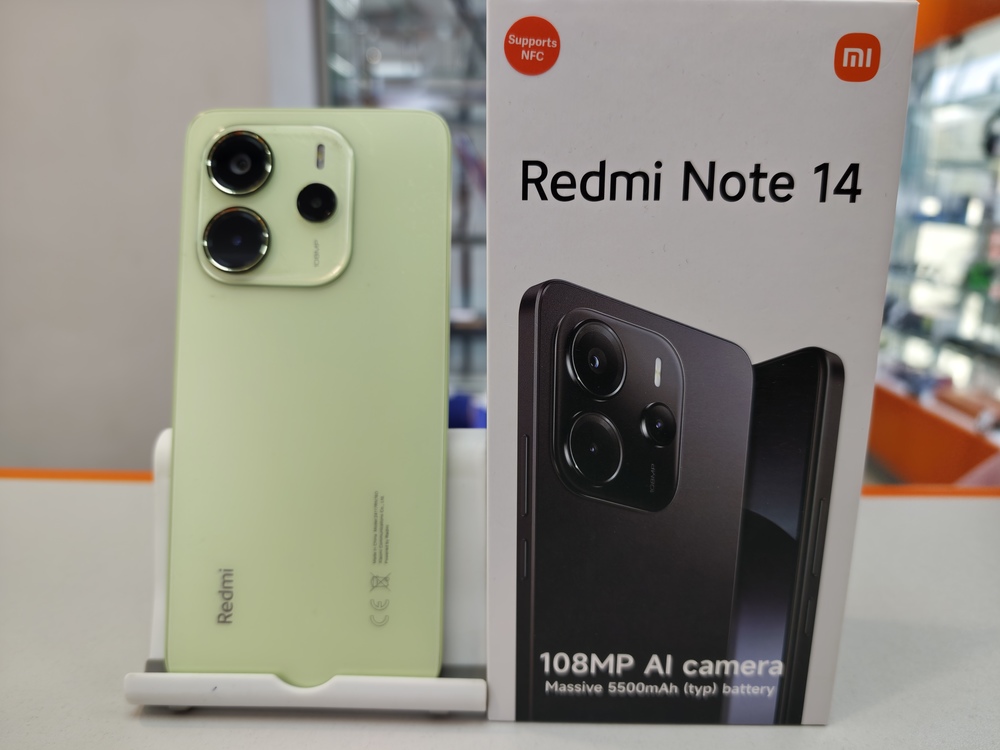 Смартфон Xiaomi Redmi Note 14 4G 6/128