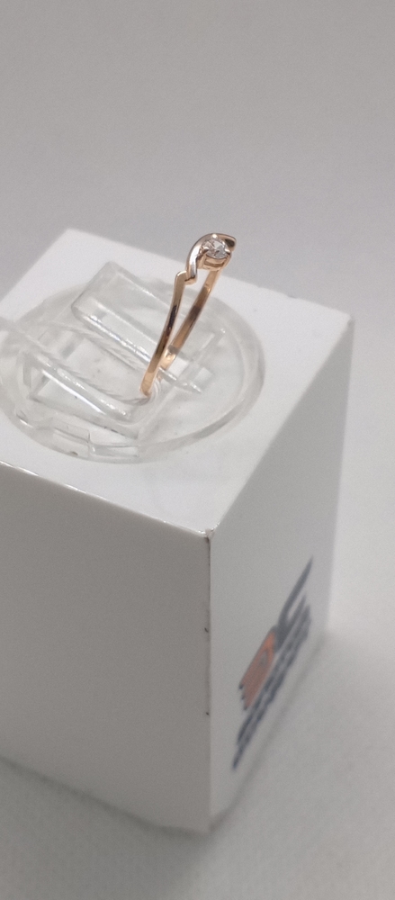 КОЛЬЦО С КАМНЕМ (Au 585)