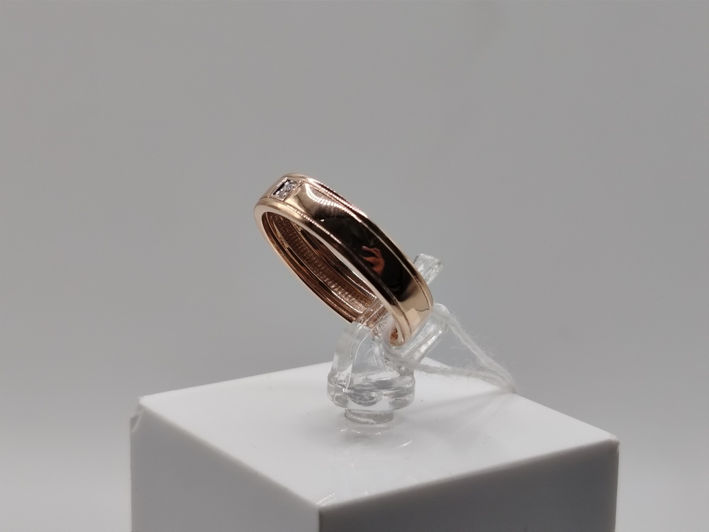 ОБРУЧАЛЬНОЕ КОЛЬЦО БРИЛЛИАНТ Au 585