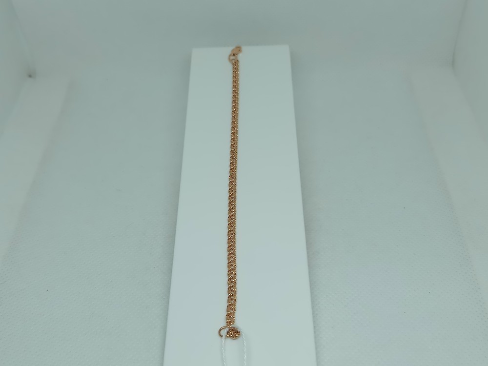 БРАСЛЕТ ПУСТОТЕЛЫЙ Бисмарк Au 585