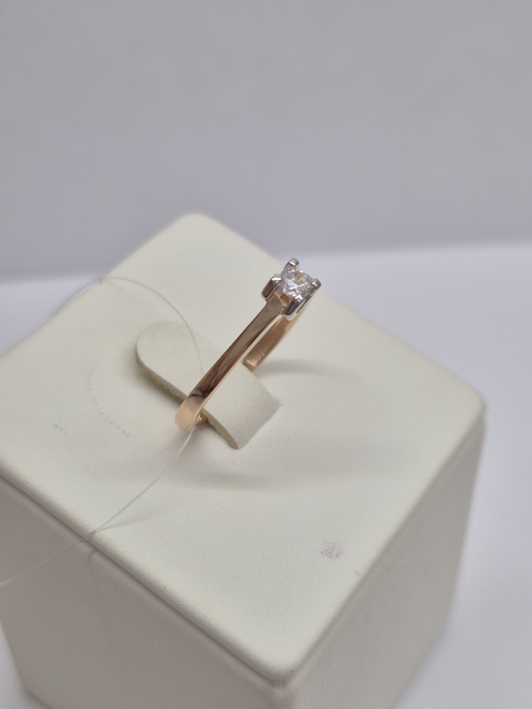 КОЛЬЦО С КАМНЕМ (Au 585)