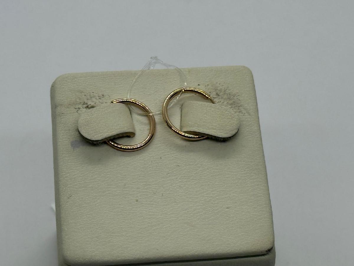 СЕРЬГИ КОНГО без камня (Au 585)