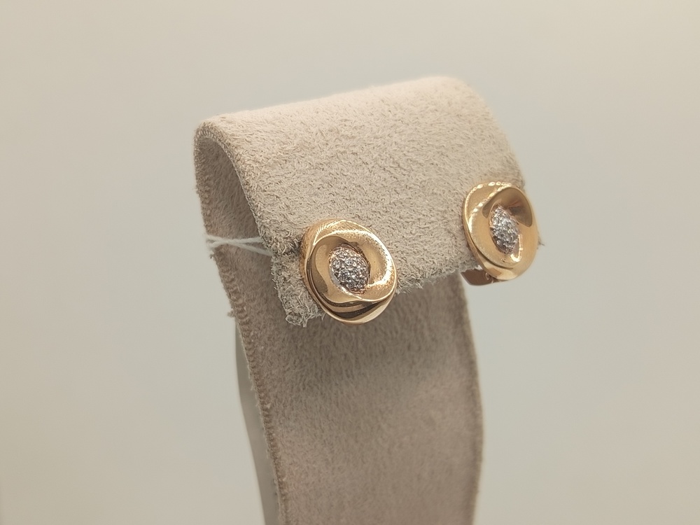 СЕРЬГИ С КАМНЯМИ (Au 585)