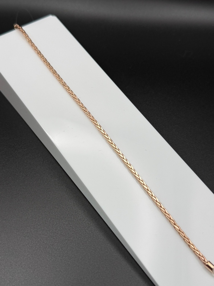 БРАСЛЕТ ПУСТОТЕЛЫЙ Колос (Au 585)