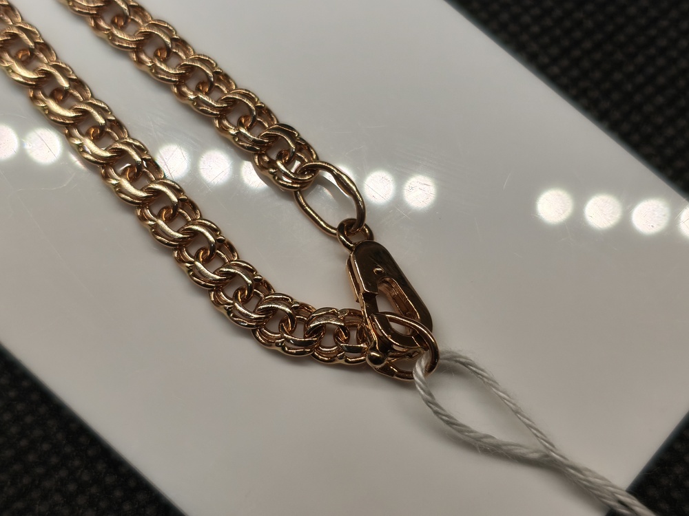 ЦЕПЬ ПОЛНОВЕСНАЯ Бисмарк (Au 585)