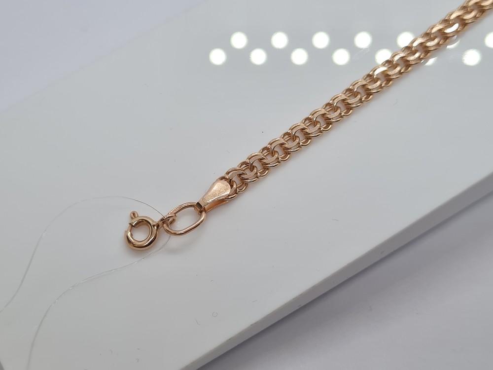 7060200-17 БРАСЛЕТ ПОЛНОВЕСНЫЙ Бисмарк (Au 585)