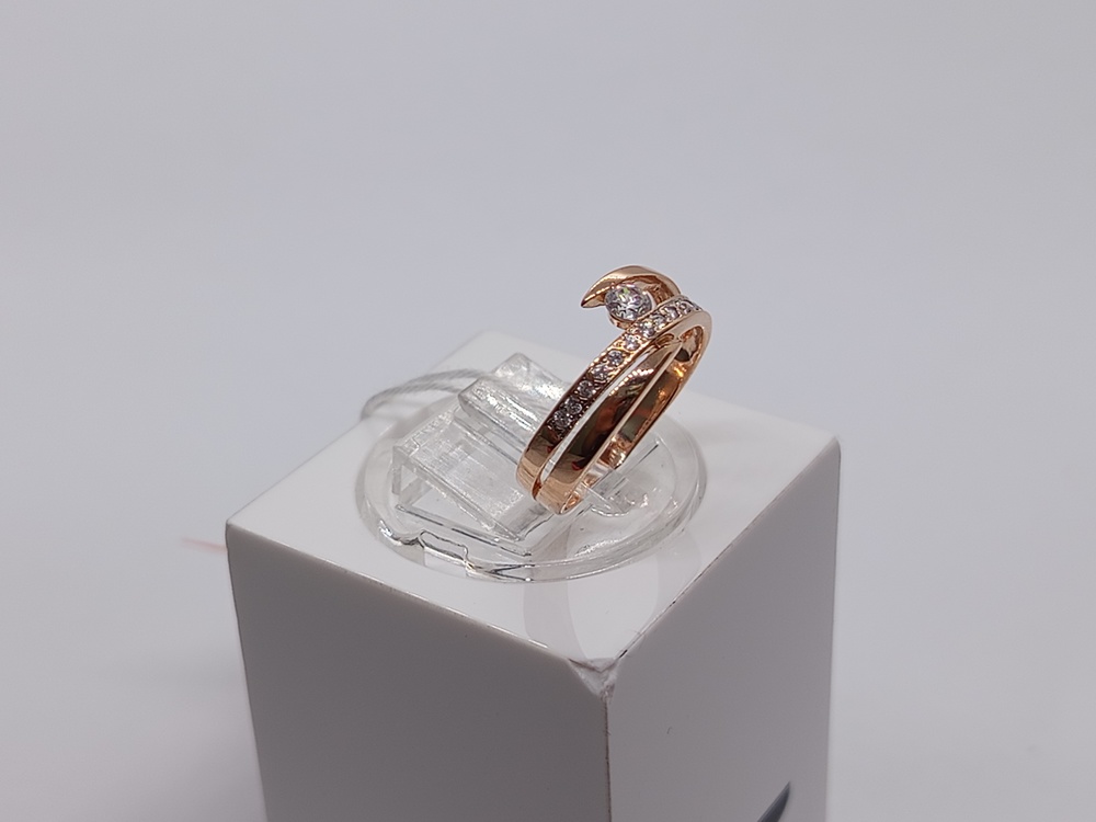 КОЛКМИ585 КОЛЬЦО С КАМНЯМИ (Au 585)
