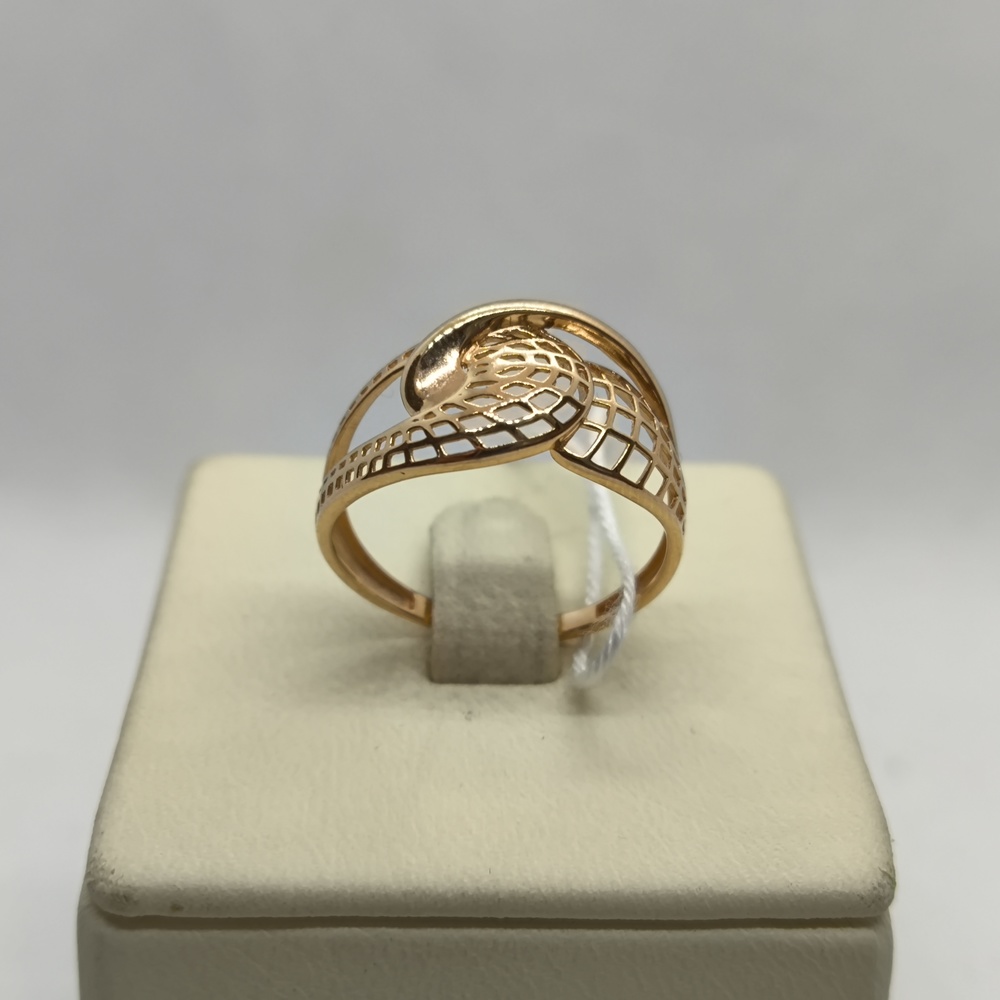 КОЛБКМ585 КОЛЬЦО БЕЗ КАМНЯ (Au 585)