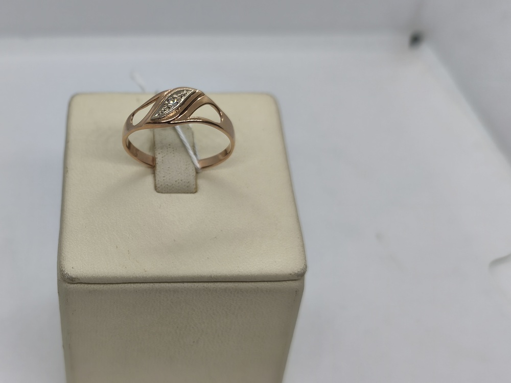 КОЛЬЦО БРИЛЛИАНТ Au 585