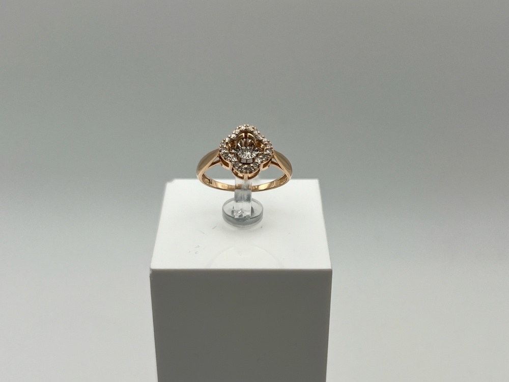 КОЛЬЦО БРИЛЛИАНТ Au 585