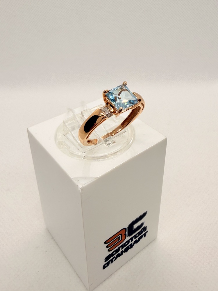 КОЛКМИ585 КОЛЬЦО С КАМНЯМИ (Au 585)