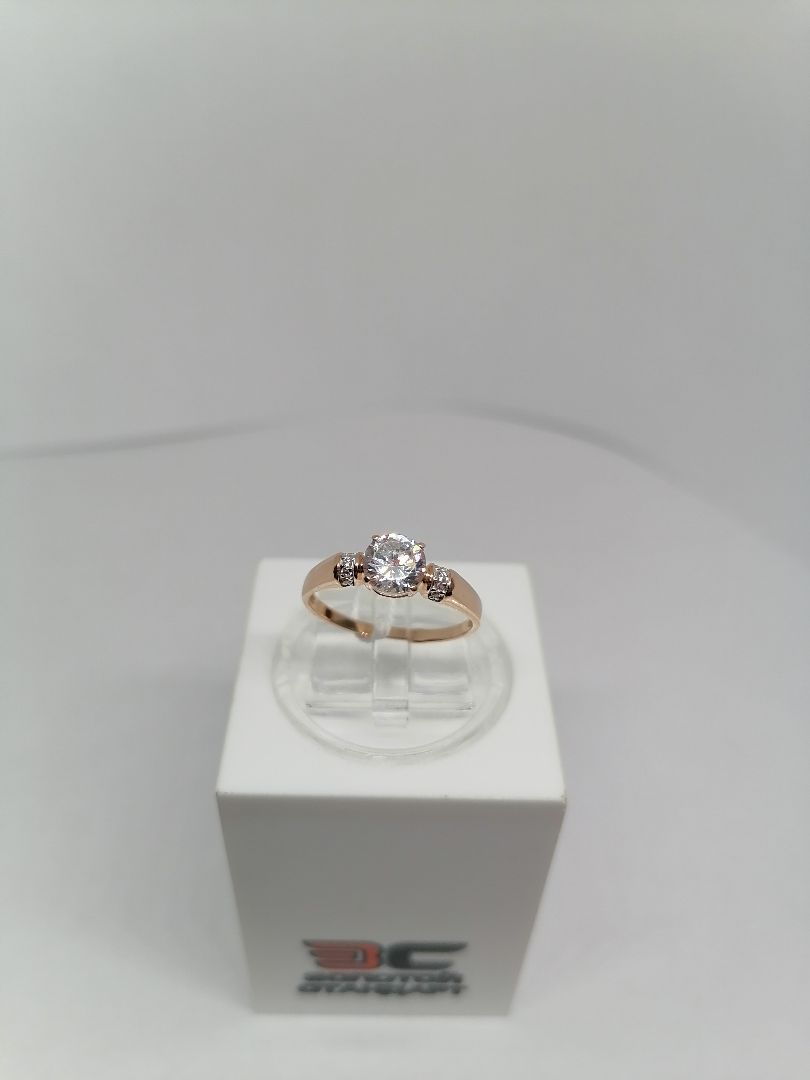 КОЛКМИ585 КОЛЬЦО С КАМНЯМИ (Au 585)