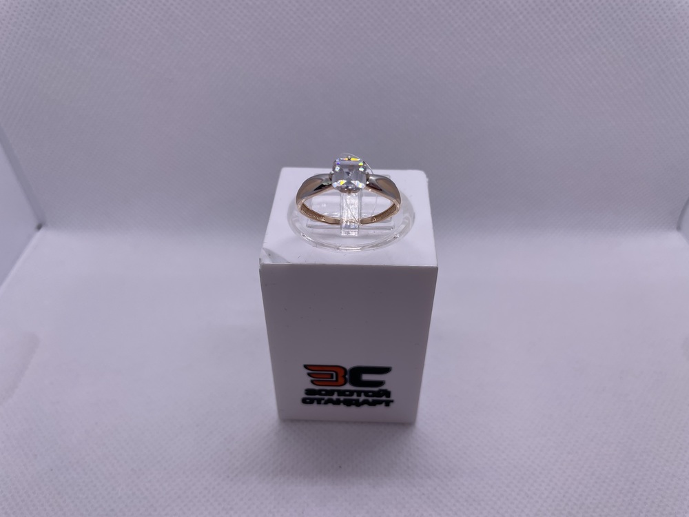 КОЛЬЦО С КАМНЕМ (Au 585)