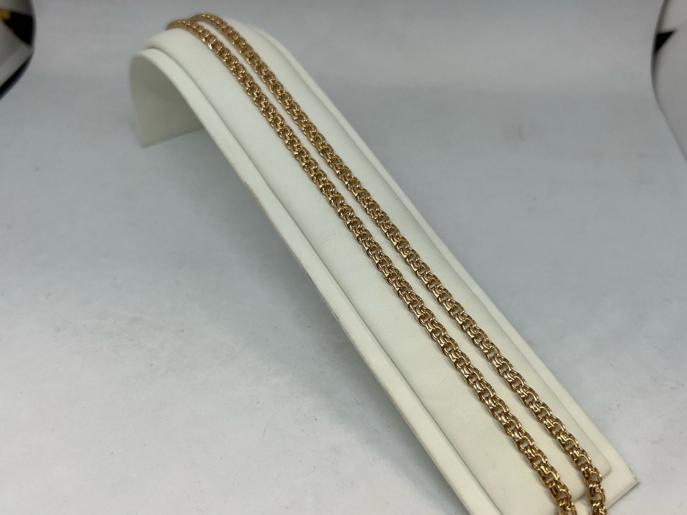 ЦЕПЬ ПОЛНОВЕСНАЯ Бисмарк (Au 585)