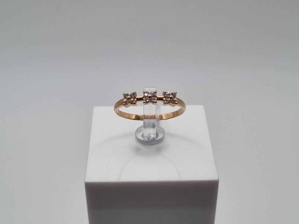 КОЛКМИ585 КОЛЬЦО С КАМНЯМИ (Au 585)