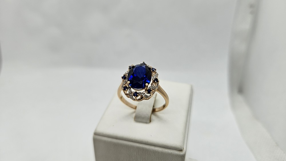 КОЛЬЦО БРИЛЛИАНТ Au 585