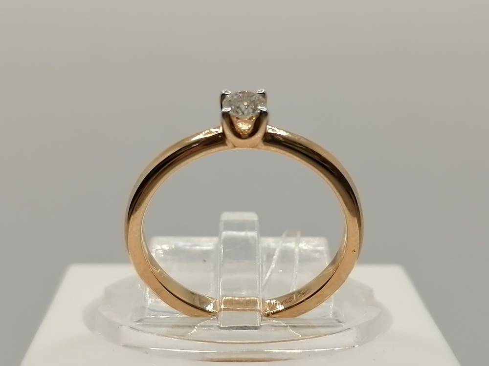 КОЛЬЦО БРИЛЛИАНТ (Au 585)