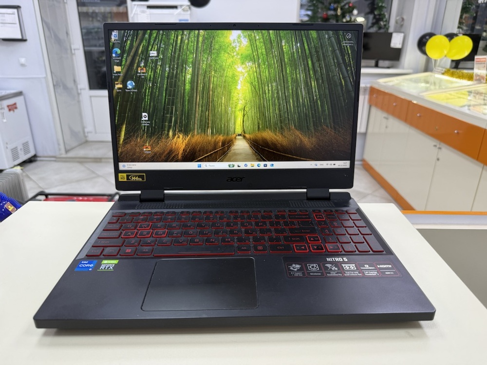 Ноутбук Acer; Core i5-12500H, GeForce RTX 3050, 16 Гб, 500 Гб, Нет