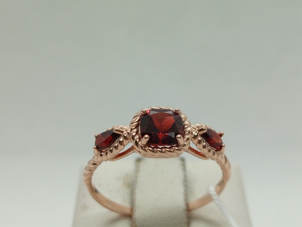 КОЛКМИ585 КОЛЬЦО С КАМНЯМИ (Au 585)