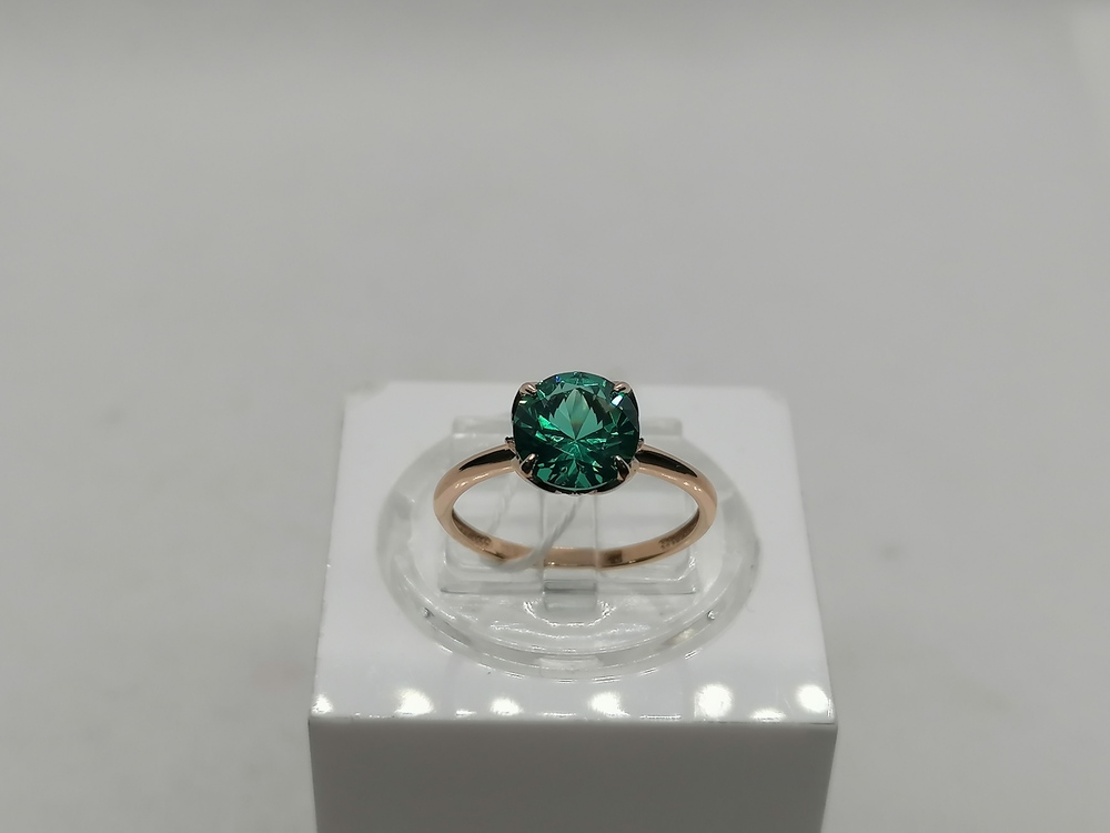 КОЛКМ585 КОЛЬЦО С КАМНЕМ (Au 585)