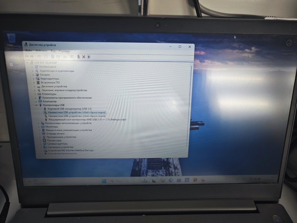 Ноутбук Lenovo; Silver 3050U, AMD Radeon (TM) Graphics, 6 Гб, 256 Гб, Нет
