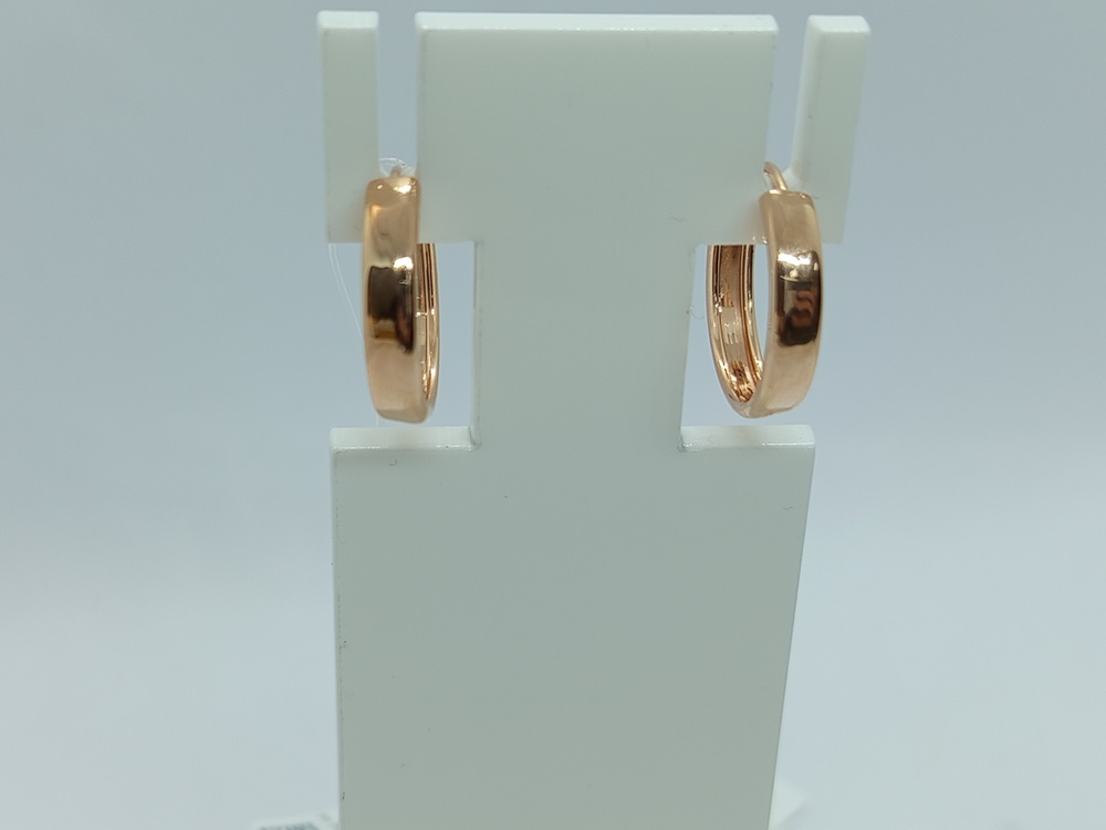 СЕРЬГИ КОНГО без камня (Au 585)