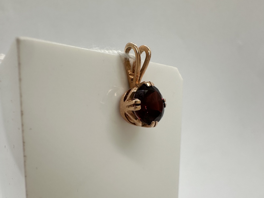 ПОДКМ585 ПОДВЕСКА С КАМНЕМ (Au 585)