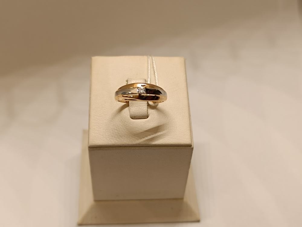 КОЛЬЦО С КАМНЕМ (Au 585)