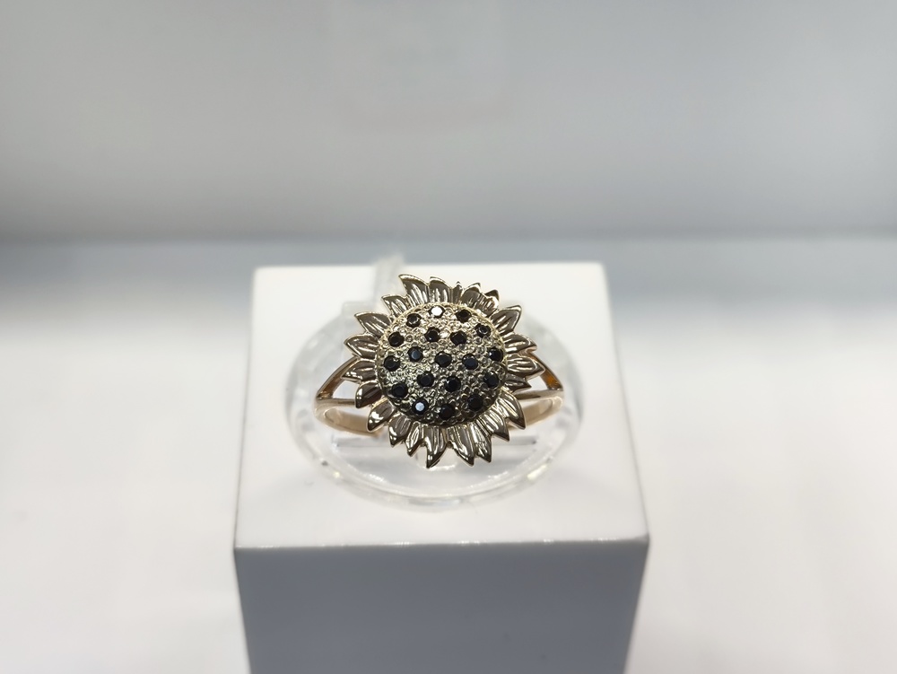 КОЛКМИ585 КОЛЬЦО С КАМНЯМИ (Au 585)