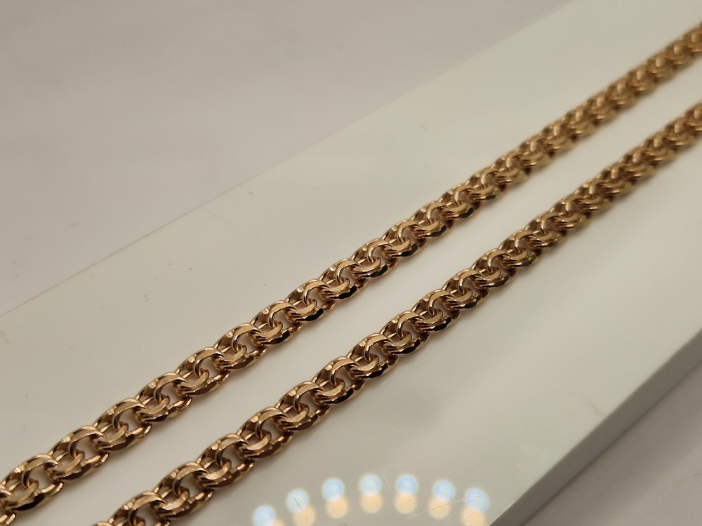 ЦЕПЬ ПОЛНОВЕСНАЯ Бисмарк (Au 585)