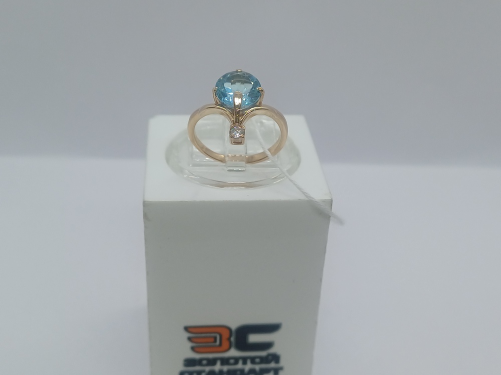 КОЛКМИ585 КОЛЬЦО С КАМНЯМИ (Au 585)