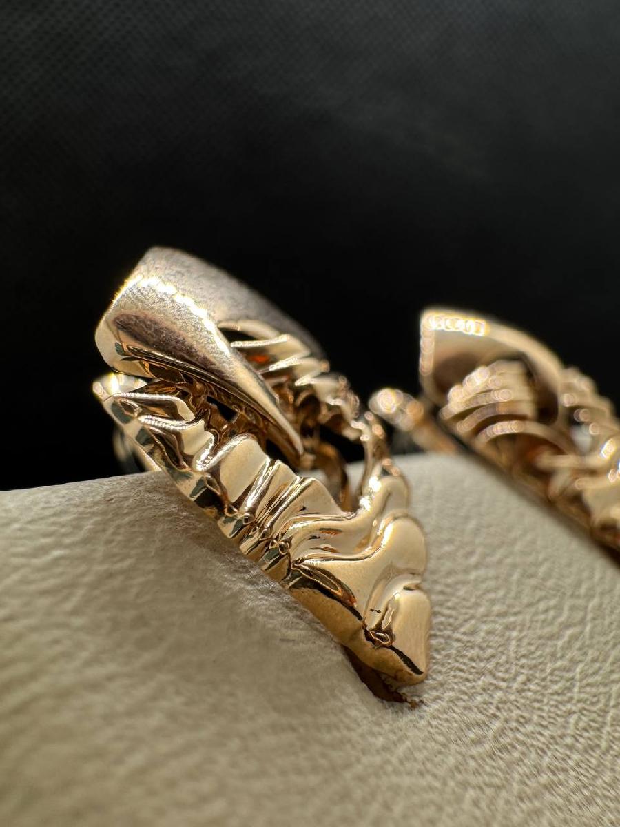 СЕРЬГИ БЕЗ КАМНЯ (Au 585)