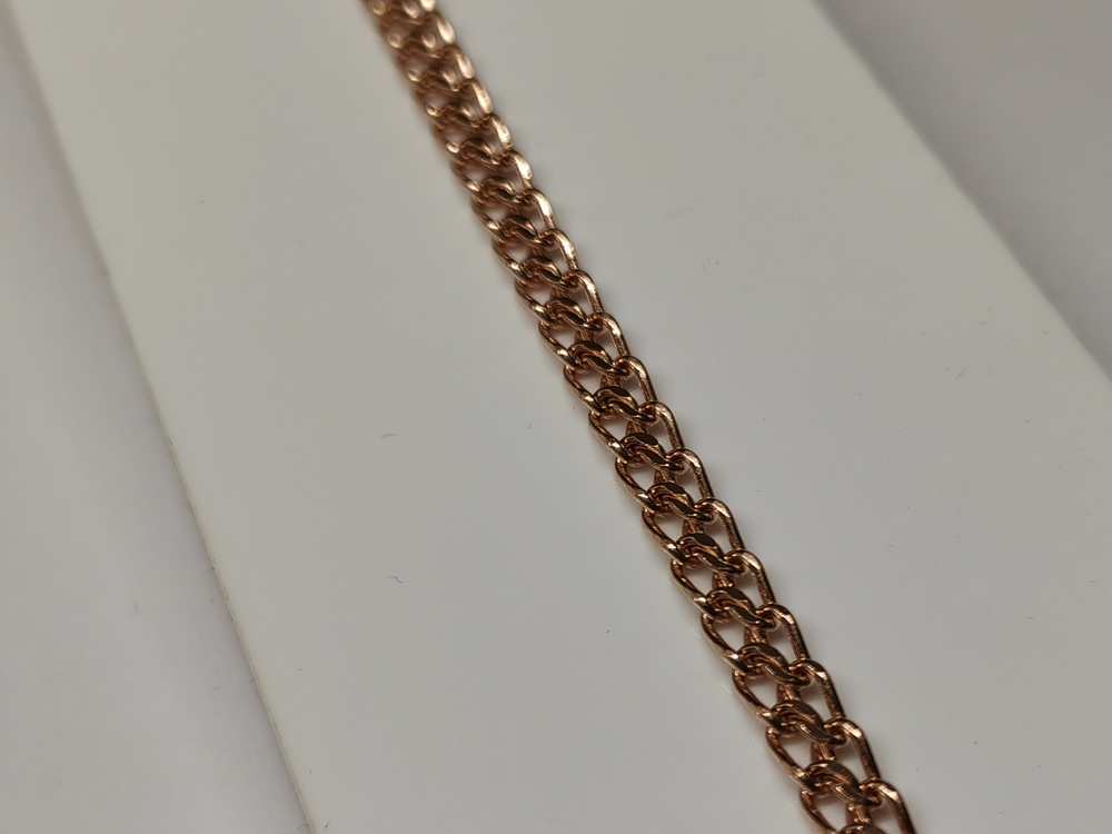 БРАСЛЕТ ПУСТОТЕЛЫЙ Царь (Au 585)