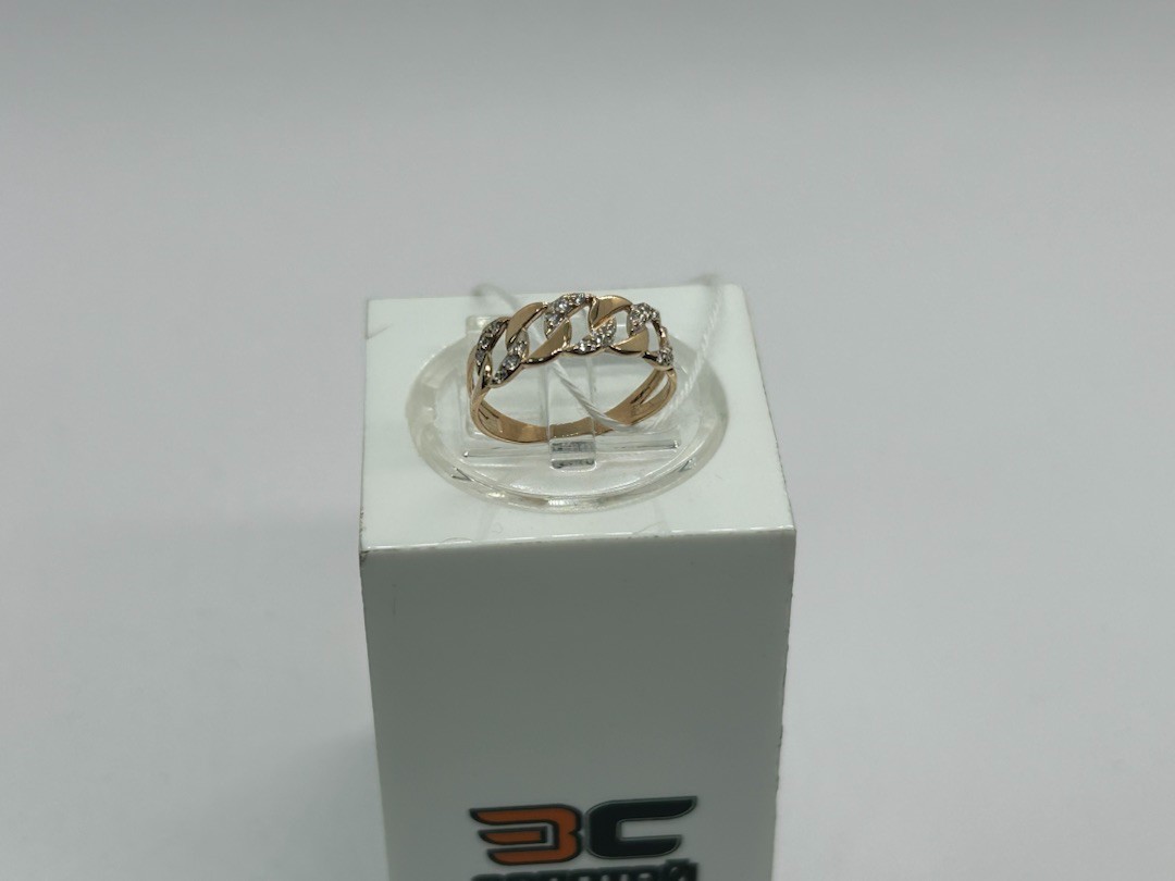 КОЛКМИ585 КОЛЬЦО С КАМНЯМИ (Au 585)