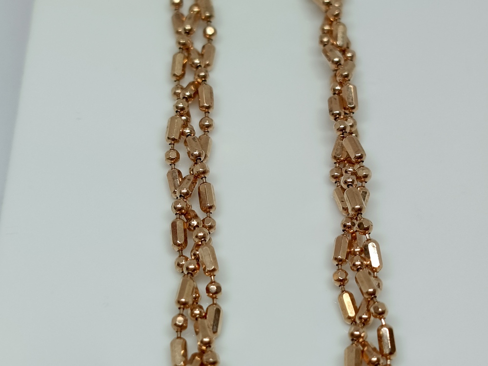 ЦППА585 ЦЕПЬ ПУСТОТЕЛАЯ Перлина (Au 585)