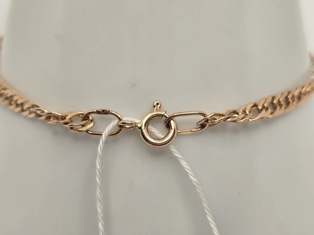 БРАСЛЕТ ПОЛНОВЕСНЫЙ Сингапур Au 585