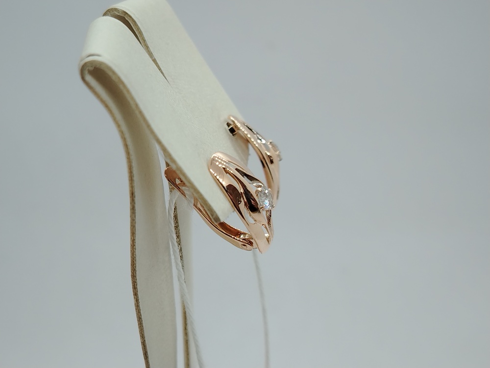 СЕРЬГИ БРИЛЛИАНТ (Au 585)