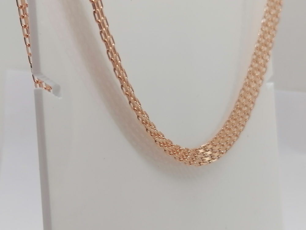 ЦЛБМ585 ЦЕПЬ ПОЛНОВЕСНАЯ Бисмарк машинный (Au 585)