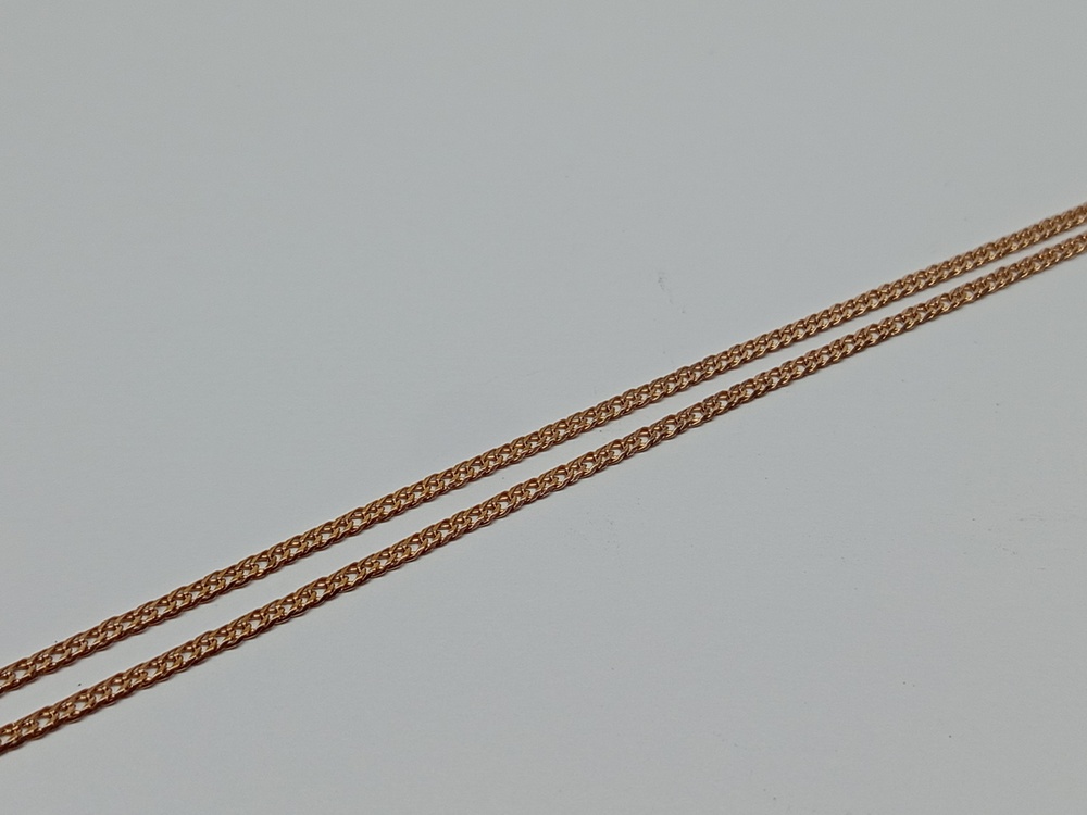 ЦЕПЬ ПОЛНОВЕСНАЯ Ромб двойной (Au 585)